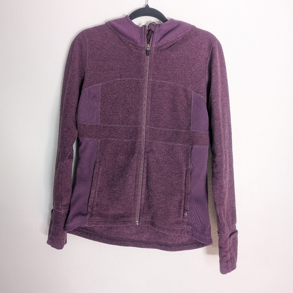 prAna Drea Fleece Jacket Women's Purple Size Small - Picture 4 of 10